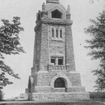 Bismarckturm nach Fertigstellung